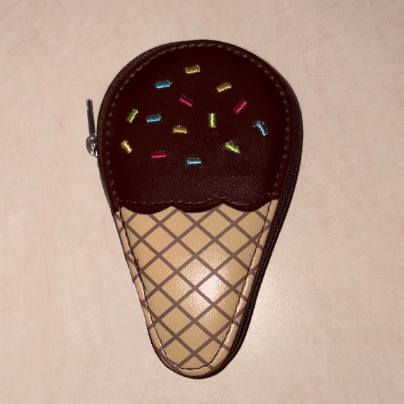 Brown Ice Cream Cone Kids Shoes - Picture 1 of 3